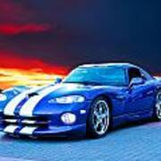 1996 Dodge Viper Gts Ii Art Print