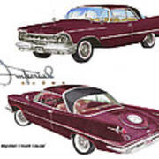 1959 Imperial Crown Coupe #2 Art Print