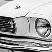 1966 Ford Shelby Gt 350 Grille Emblem #2 Art Print