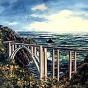 Bixby Creek Bridge #2 Art Print