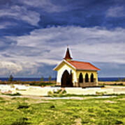 Chapel By The Sea #2 Art Print