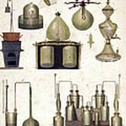 Chemistry Equipment, Early 19th Century #2 Art Print
