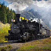 Durango-silverton Narrow Gauge Railroad #2 Art Print