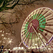 Edinburgh Christmas Fair #1 Art Print