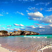 Horseshoe Bay In Bermuda #2 Art Print