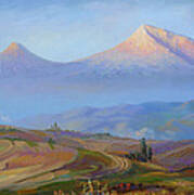 Mountain Ararat In The Early Morning #2 Art Print