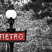 Paris Metro #1 Art Print