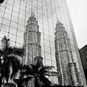 Petronas Towers Reflection #2 Art Print