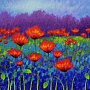 Poppy Meadow #3 Art Print