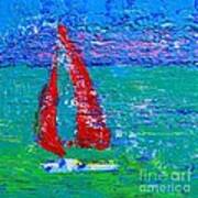 Sailboat  #2 Art Print