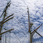 Tall Ship Mast #3 Art Print
