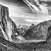 Yosemite Bw #2 Art Print