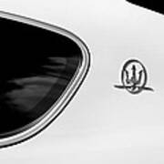 2012 Maserati Logo Art Print