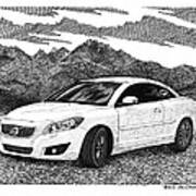 2012 Volvo C 70 Front Art Print