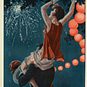 1920s France La Vie Parisienne Magazine #219 Art Print