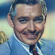 Clark Gable #26 Art Print