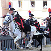 Palio Di Siena Horse Race #28 Art Print