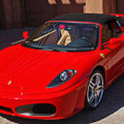 2007 Ferrari F430 Spider F1 #3 Art Print