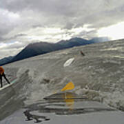 Feature - Bore Tide Surfing In Alaska #3 Art Print