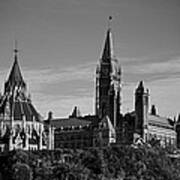 Parliament Of Canada #3 Art Print