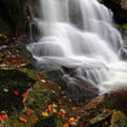 Elakala Falls In Autumn In West Virginia #4 Art Print