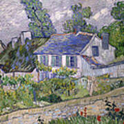 Houses At Auvers #4 Art Print