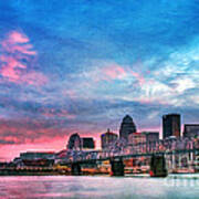 Louisville Kentucky #4 Art Print