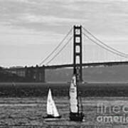 Sailing San Francisco Bay #4 Art Print