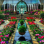 Sunken Garden Como Conservatory #4 Art Print