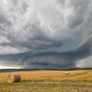 Supercell Thunderstorm #4 Art Print