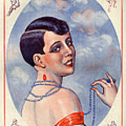 1920s France La Vie Parisienne Magazine #483 Art Print