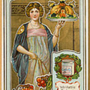 1890s France Liebig Cigarette Card #5 Art Print