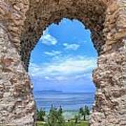 Grotto Catullus In Sirmione At The Lake Garda #5 Art Print