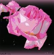 Pink Rose #1 Art Print