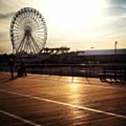 Ocean City Nj Boardwalk Art Print