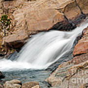 Alluvial Fan Falls On Roaring River In Rocky Mountain National Park #6 Art Print