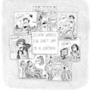 New Yorker July 7th, 2008 Art Print