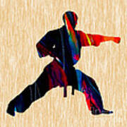 Martial Arts Karate #9 Art Print