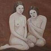 Nude Study #98 Art Print