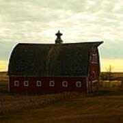 A Barn In Mcgregor North Dakota Art Print