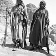 A Bedouin And His Wife Art Print