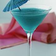 A Blue Hawaiian Cocktail Art Print