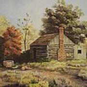 A Cabin In Tennessee Art Print