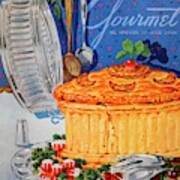 A Gourmet Cover Of Pate En Croute Art Print