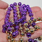 A Handful Of Beads Art Print