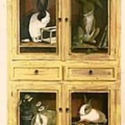 A Home For My Rabbits Art Print