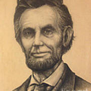 A. Lincoln Art Print