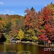 A Little Piece Of Adirondack Heaven Art Print