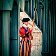 A Swiss Guard Art Print