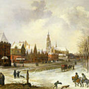 A View Of Breda Art Print